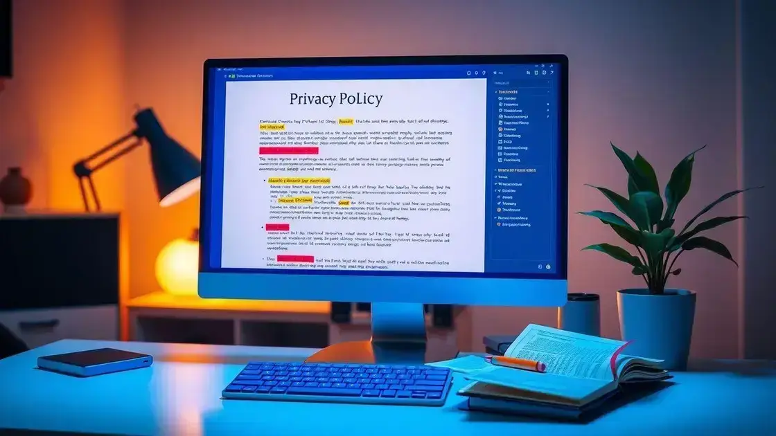 Dicas para tornar sua política de privacidade acessível
