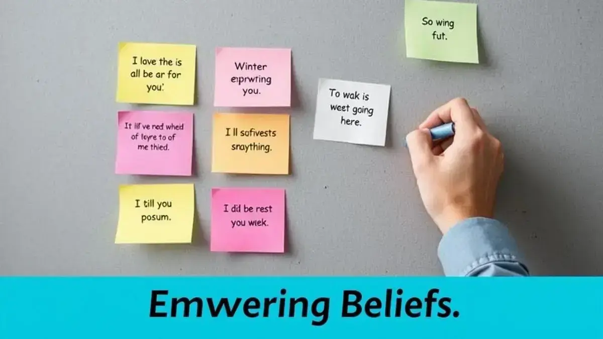 Como cultivar crenças fortalecedoras