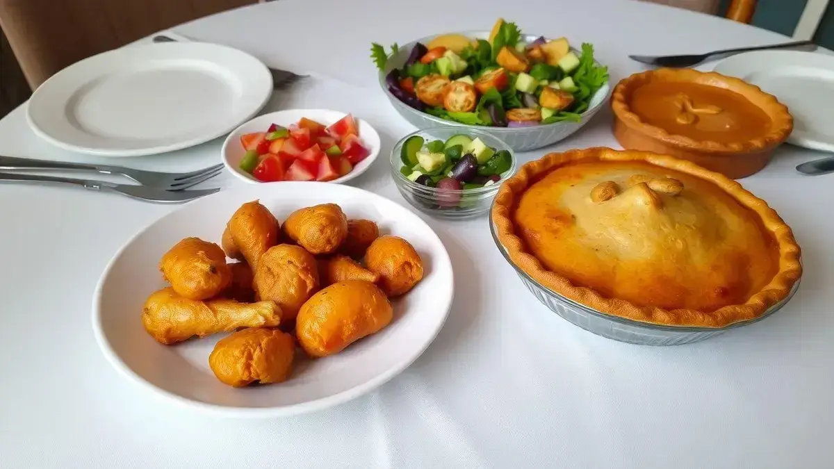 Receitas fáceis para preparar um almoço