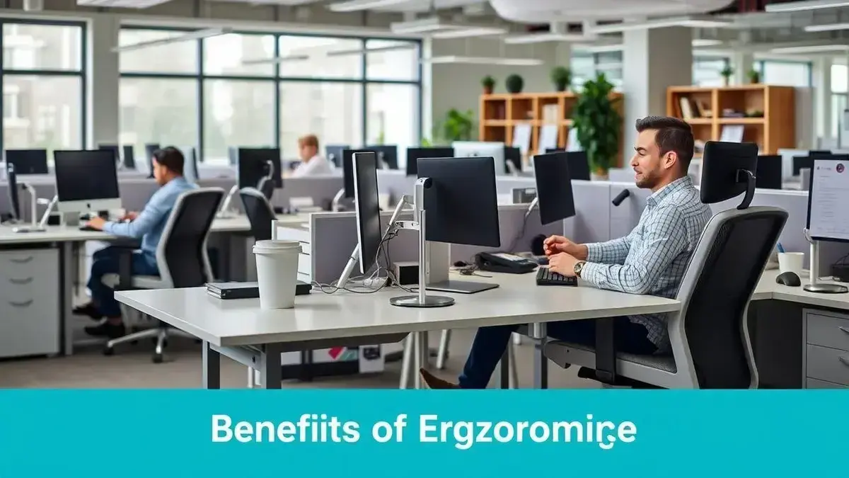 Benefícios da ergonomia na produtividade