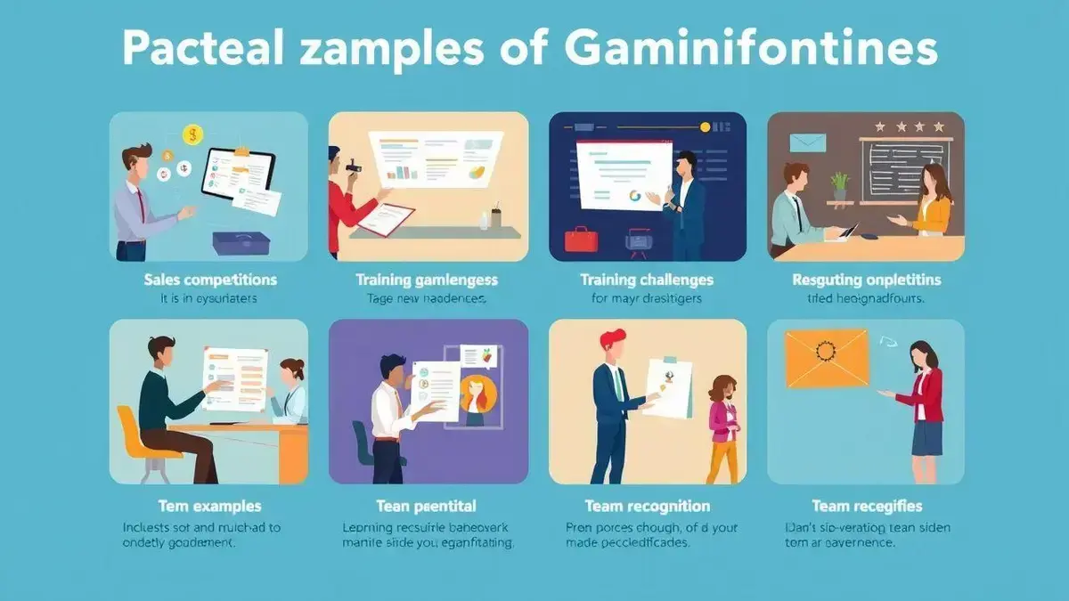 Exemplos práticos de gamificação em empresas