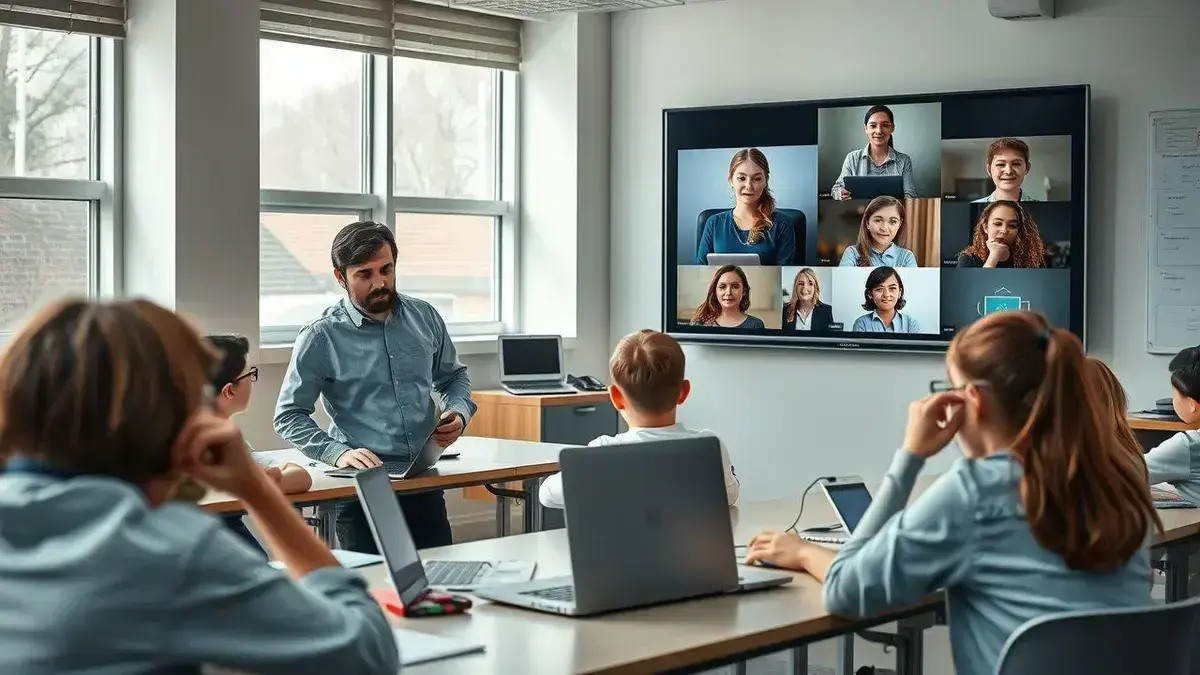 Desafios enfrentados no ensino híbrido