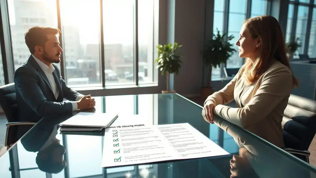 Evitar armadilhas comuns durante a entrevista