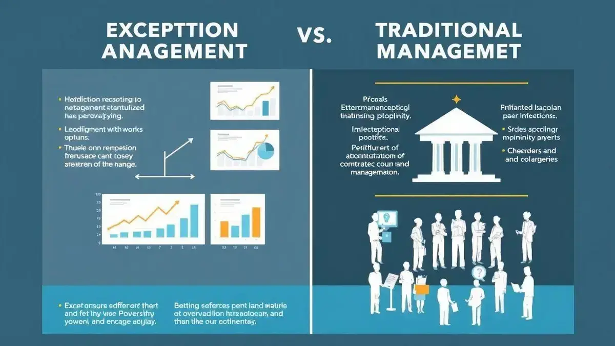 Gestão por exceção vs. gestão tradicional