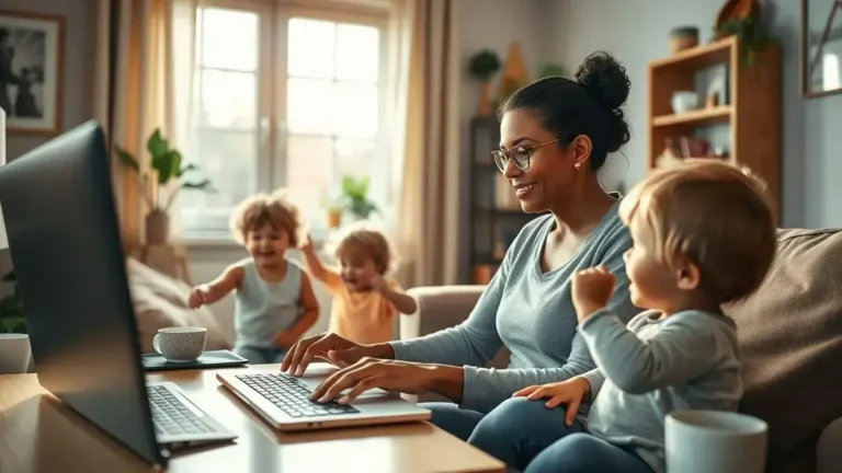 Home office com crianças: como conciliar trabalho e diversão