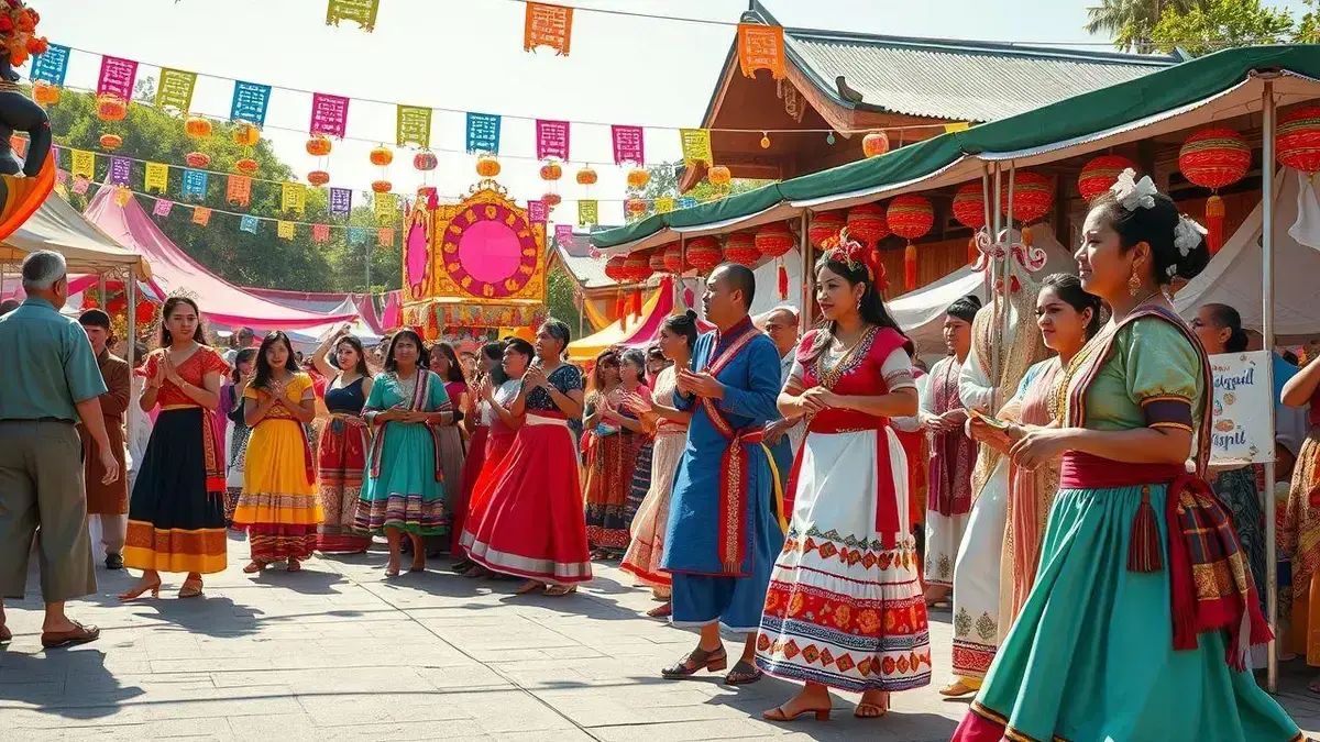 Exemplos de culturas vibrantes ao redor do mundo