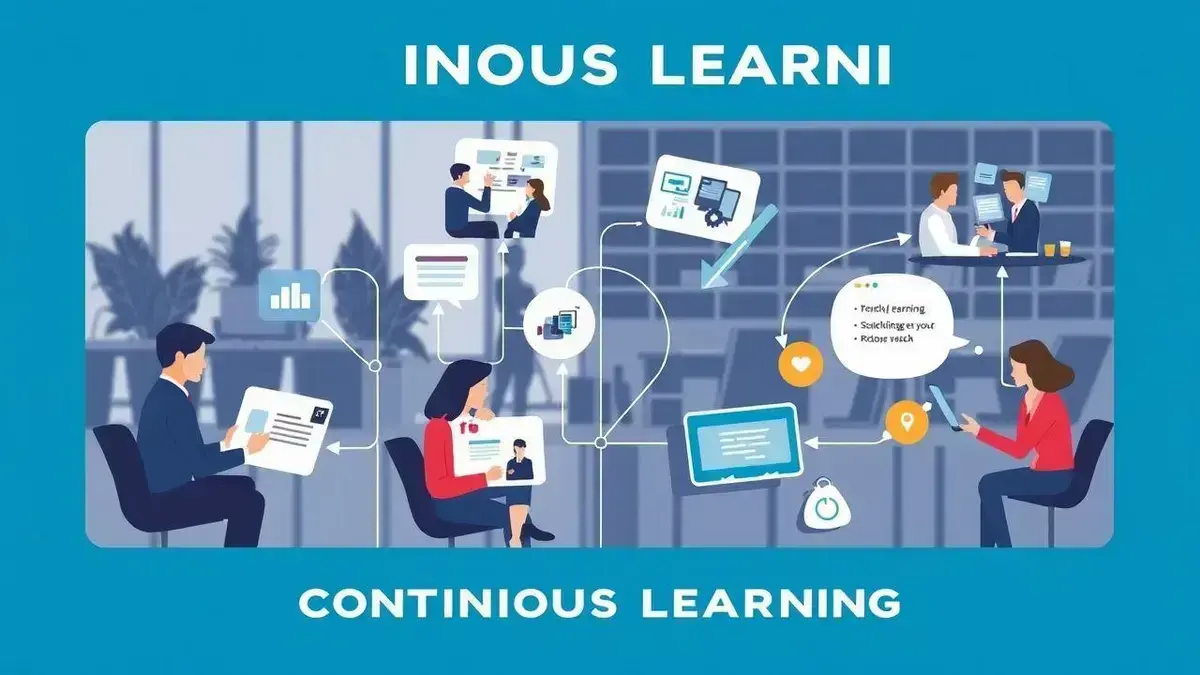 A importância do aprendizado contínuo A importância do aprendizado contínuo