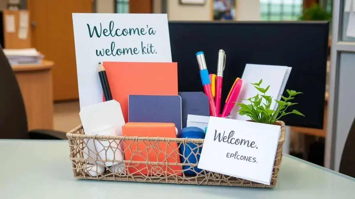 O que incluir no kit de boas-vindas O que incluir no kit de boas-vindas