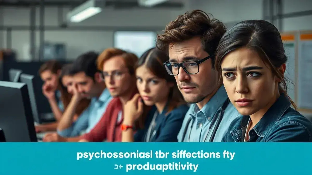 O impacto dos riscos psicossociais na produtividade